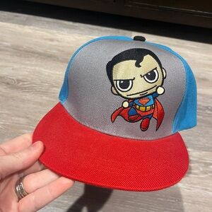 Six Flags Superman adjustable baseball cap like new!